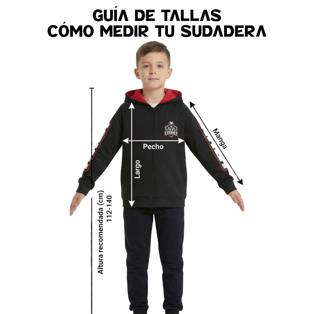 Sudadera Lahu Junior Zip Up